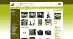 Desktop Screenshot of gardenitems.co.uk