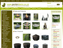 Tablet Screenshot of gardenitems.co.uk